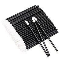 G2Plus 100Pcs Lip Gloss Applicators Disposable Lip Brushes Lip Gloss Applicators Lipstick Gloss Wands Applicator Perfect Makeup