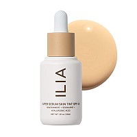 Ilia Super Serum Skin Tint Spf 40 Noncomedogenic Vegan Lightweight To Help Against Blue Light Pollution While Hydratin