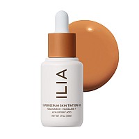 Ilia Super Serum Skin Tint Spf 40 Noncomedogenic Vegan Lightweight To Help Against Blue Light Pollution While Hydratin