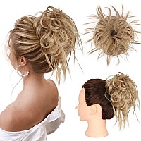 Hmd Tousled Updo Messy Bun Hairpiece Hair Extension Ponytail With Elastic Rubber Band Updo Ponytail Hairpiece Synthetic Hair Ext