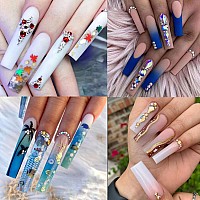 Una Gella Tapered Square Nail Tips Xxl 216 Pcs No C Curve Nail Tips Extra Long Straight Nails Half Fake No Trace For Acrylic Tip