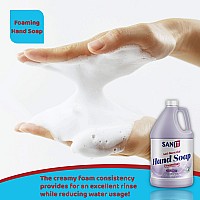 Sanit Antibacterial Foaming Hand Soap Refill Advanced Formula With Aloe Vera And Moisturizers Allnatural Moisturizing Hand