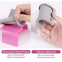 Ownsig Nail Arm Rest U Shape Silicone Manicure Hand Pillow Pad Nail Art Mat Holder Nail Tool Equipment Nail Art Accessories