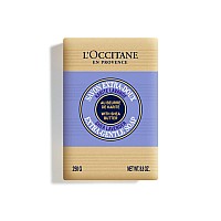 Loccitane Shea Butter Extragentle Solid Soap Relaxing Shea Lavender Vegetable Based Artisanal Hand Body Soap Gently Cle