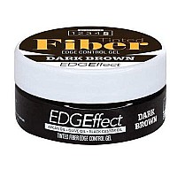 Magic Edgeffect Tinted Fiber Edge Control Gel 1 Oz Dark Brown