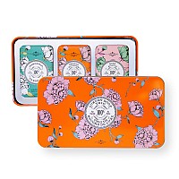 La Chatelaine Luxury Bar Soap Trio Gift Set Tin Made In France Natural And Organic Shea Butter Formula 3 X 7 Oz 200G