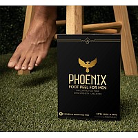 Pack Of 2 Phoenix Foot Peel For Men Extra Large Extra Strength Exfoliating Dry Feet Treatment Callus Remover Unscent