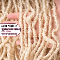 36 Inch Soft Locs Crochet Hair Faux Locs Crochet Braids Hair 95G Goddess Locs Dreadlocs Synthetic Hair Extend Soft Locs 613 Bra