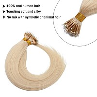 Sego Nano Ring Bead Hair Extension 100 Remy Human Hair Extension Prebonded Micro Nano Rings Beads Loop Hand Tied Hairpiece Str