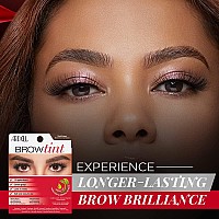 Ardell Brow Tint Dark Brown Longerlasting Semipermanent Brow Dye With Natural Extracts Complete Brow Tinting Kit 1 Pack