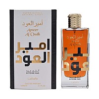 Lattafa Ameer Al Oud Intense Eau de Parfum 3.4