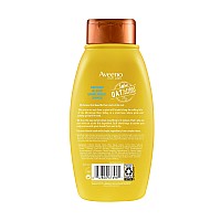 Aveeno Deep Moisturizing Sunflower Oil Blend Shampoo With Oat For Dry Damaged Hair Dye Paraben Sulfate Surfactants Free 12