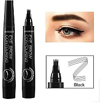 Boobeen Waterproof Eyebrow Pen Microblading Eyebrow Pencil With A Microfork Tip Applicator Creates Natural Looking Brows Ef