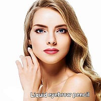 Boobeen Waterproof Eyebrow Pen Microblading Eyebrow Pencil With A Microfork Tip Applicator Creates Natural Looking Brows Ef