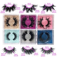 Mink Lashes Bulk Mikiwi 30 Pack High Grade Packaging 3D Mink Lashes Wholesale1020Mm Fluffy Long Wispy Eyelashes 6 Styles Rea