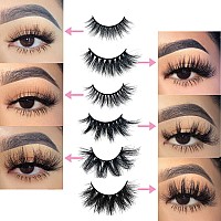 Mink Lashes Bulk Mikiwi 30 Pack High Grade Packaging 3D Mink Lashes Wholesale1020Mm Fluffy Long Wispy Eyelashes 6 Styles Rea