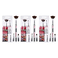 Bourjois Multi-Brush Nail Art Set - 3 Brushes for Women