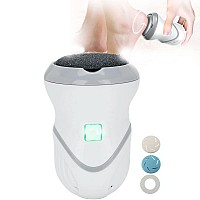 Electric Foot Callus Remover Professional Pedicure Tools Portable Electronic Foot File Waterproof Foot Scrubber File Vacuum Ad