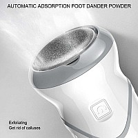 Electric Foot Callus Remover Professional Pedicure Tools Portable Electronic Foot File Waterproof Foot Scrubber File Vacuum Ad