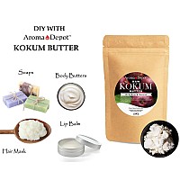 Aroma Depot 16 Oz 1 Lb Raw Kokum Butter Great For Skin Body And Hair 100 Pure I Natural I Cold Pressed I Thickener For Bo