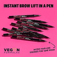 NYX PROFESSIONAL MAKEUP Lift & Snatch Eyebrow Tint Pen, Brunette