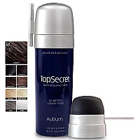 Top Secret Hair Thickening Building Fibers Applicator Included Undetectable Natural Hair Filler For Men Women Instantl