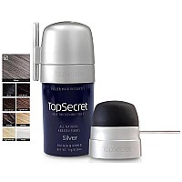 Top Secret Hair Thickening Building Fibers Applicator Included Undetectable Natural Hair Filler For Men Women Instantly