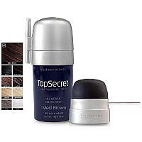 Top Secret Hair Thickening Building Fibers Applicator Included Undetectable Natural Hair Filler For Men Women Instantly