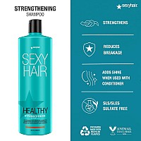 SexyHair Anti-Breakage Shampoo, 33.8 Oz - Strength & Flex