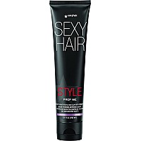 SexyHair Heat Protection Blow Dry Primer, 5.1 oz, Reduces Break