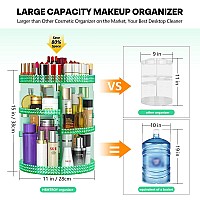 Hemtroy 360 Degree Rotating Makeup Organizer Extra Large Capacity Organizador De Maquillaje Removable Diy 7 Layers Cosmetics O