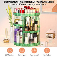 Hemtroy 360 Degree Rotating Makeup Organizer Extra Large Capacity Organizador De Maquillaje Removable Diy 7 Layers Cosmetics O