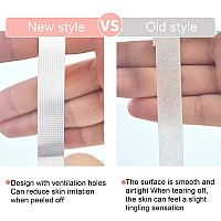 Jassins 8 Rolls Eyelash Tape Adhesive Fabric Eyelash Tapes Adhesive Breathable Micropore Fabric Tape For Eyelash Extension Sup