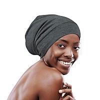 Focuscare Satin Lined Beanie For Curly Hair Women Sleeping