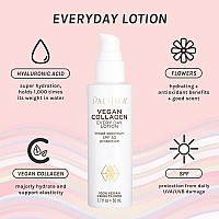 Pacifica Beauty Vegan Collagen Spf 30 Broad Spectrum Sunscreen Every Day Face Lotion Uvauvb Protection For All Skin Types Lig