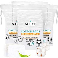 Cotton Rounds Pads 240 Count Pack Of 3 Extra Large Pressed