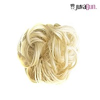 JuvaBun Messy Bun Hair Scrunchie - Hair Pieces for Women & Men Create Full Updos for Events, Everyday Wear - Washable, Realistic, Synthetic Hair Bun, Messy Bun Hair Piece