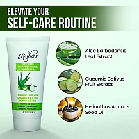 Reshma Beauty Cucumber Aloe Vera Face Wash Cleanser For All Skin Types Dull Skin Gentle Cleanser For Nourishing And Hydr