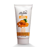 Reshma Beauty Turmeric Face Wash Cleanser For All Skin Types Dull Skin Gentle Face Wash For Acne Prone Skin For Dark Spots And