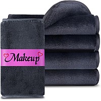 Wylimg Makeup Remover Cloth 5 Pack Reusable Microfiber Makeup Remover Face Towel Removing All Makeup With Just Water Soft For