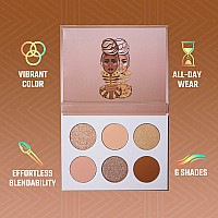 Juvia's Place Neutral The Nudes - Blush, Sand, Shades of 6, Orange Bronze Eyeshadow Palette, Professional Eye Makeup, Pigmented Eyeshadow Palette for Eye Color & Shine, Pressed Eyeshadow Cosmetics