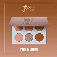 Juvia's Place Neutral The Nudes - Blush, Sand, Shades of 6, Orange Bronze Eyeshadow Palette, Professional Eye Makeup, Pigmented Eyeshadow Palette for Eye Color & Shine, Pressed Eyeshadow Cosmetics