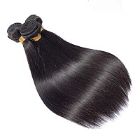 Fashion Vila Straight Bundles Human Hair Brazilian Virgin 3 Bundles 22 22 22 Inch 100 Unprocessed Remy Hair Straight Human Hair