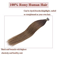 100 Strandspack I Tip Remy Human Hair Extensions Pre Bonded Keratin Stick In Hair Extensions Cold Fusion Hair Piece For Women L