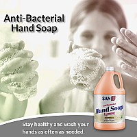 Sanit Antibacterial Foaming Hand Soap Refill Advanced Formula With Aloe Vera And Moisturizers Allnatural Moisturizing Hand