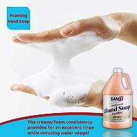 Sanit Antibacterial Foaming Hand Soap Refill Advanced Formula With Aloe Vera And Moisturizers Allnatural Moisturizing Hand