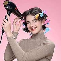 Aimin Hair Heatless Curlers Soft Hair Curlers To Sleep In Overnight Heatless Curls For Long Hair No Heat Foam Curlers Satin