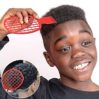 2 Pieces Twist And Curl Brush Tool For Natural Coils Afro Hair And Twist Hair Red