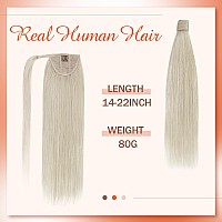 Ve Sunny Ponytail Extension Human Hair Blondeclip In Pony Tail Hair Pltinum Blonde Human Hair Ponytail Extension White Color Can