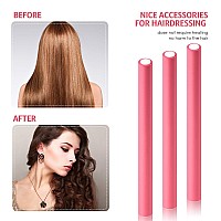 Syhood 30 Pcs Flexible Curling Rods 945 Twist Foam Hair Rollers Soft Foam No Heat Hair Rods Rollers And 1 Steel Pintail Comb R